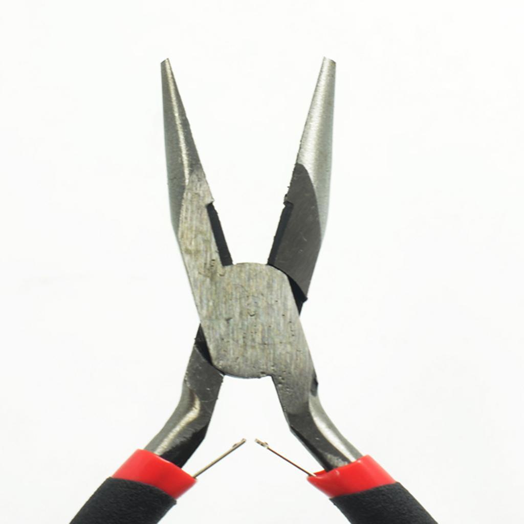 DIY 4.5'' Mini Needle Nose Jewelry Pliers DIY Jewelry Making Bead Fixing Pliers Handmade Jewelry Handmade Carbon Steel Tool