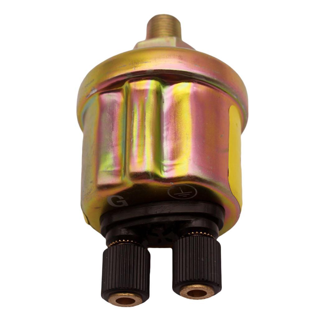 2xUniversal 1/8 NPT Oil Pressure Sensor Unit Sender Gauge Replace PSI Electric