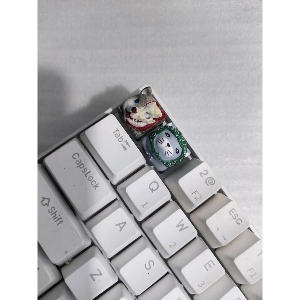 Keycap, nút bàn phím cơ hình mèo