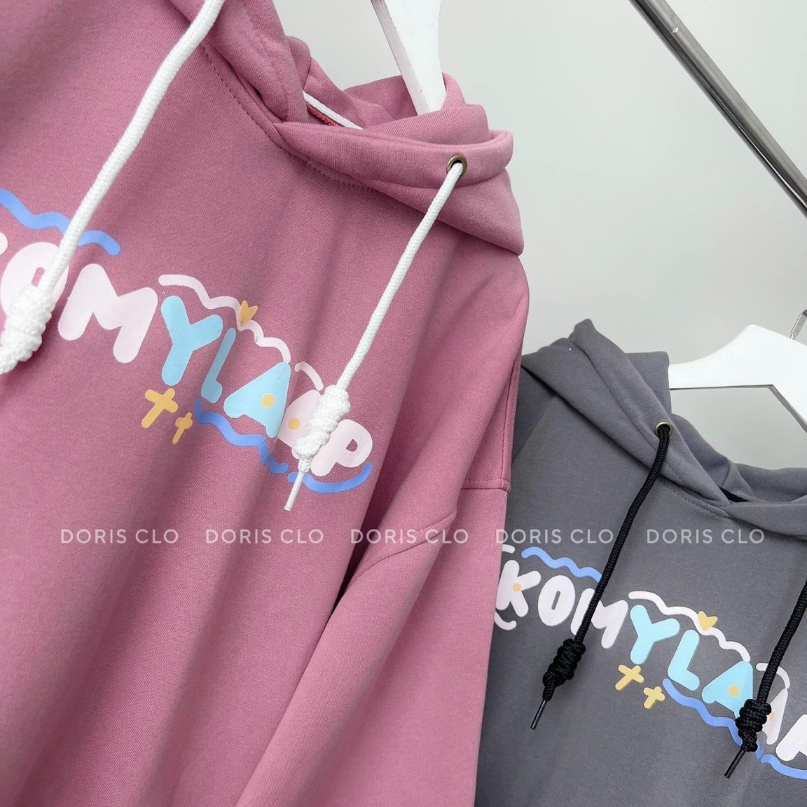 [sẵn]Áo hoodies form rộng tay dài Monster, Áo hoodie in KOMYLA unisex ( Ảnh thật shop tự chụp), Áo khoác hoodie form rộng KOMY