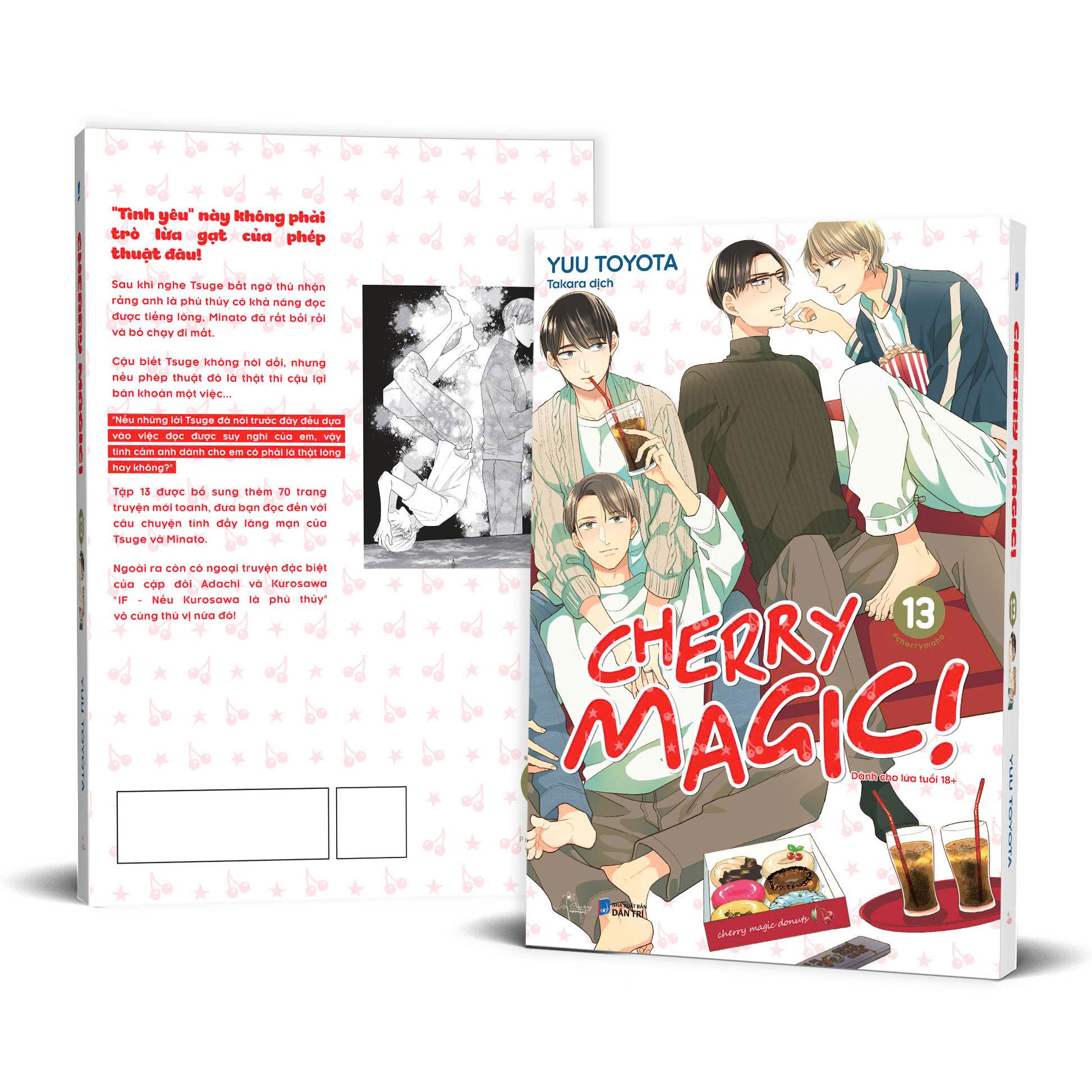 Sách - Cherry Magic - Tập 13 - Tặng Kèm Postcard 2 Mặt Bồi Cứng