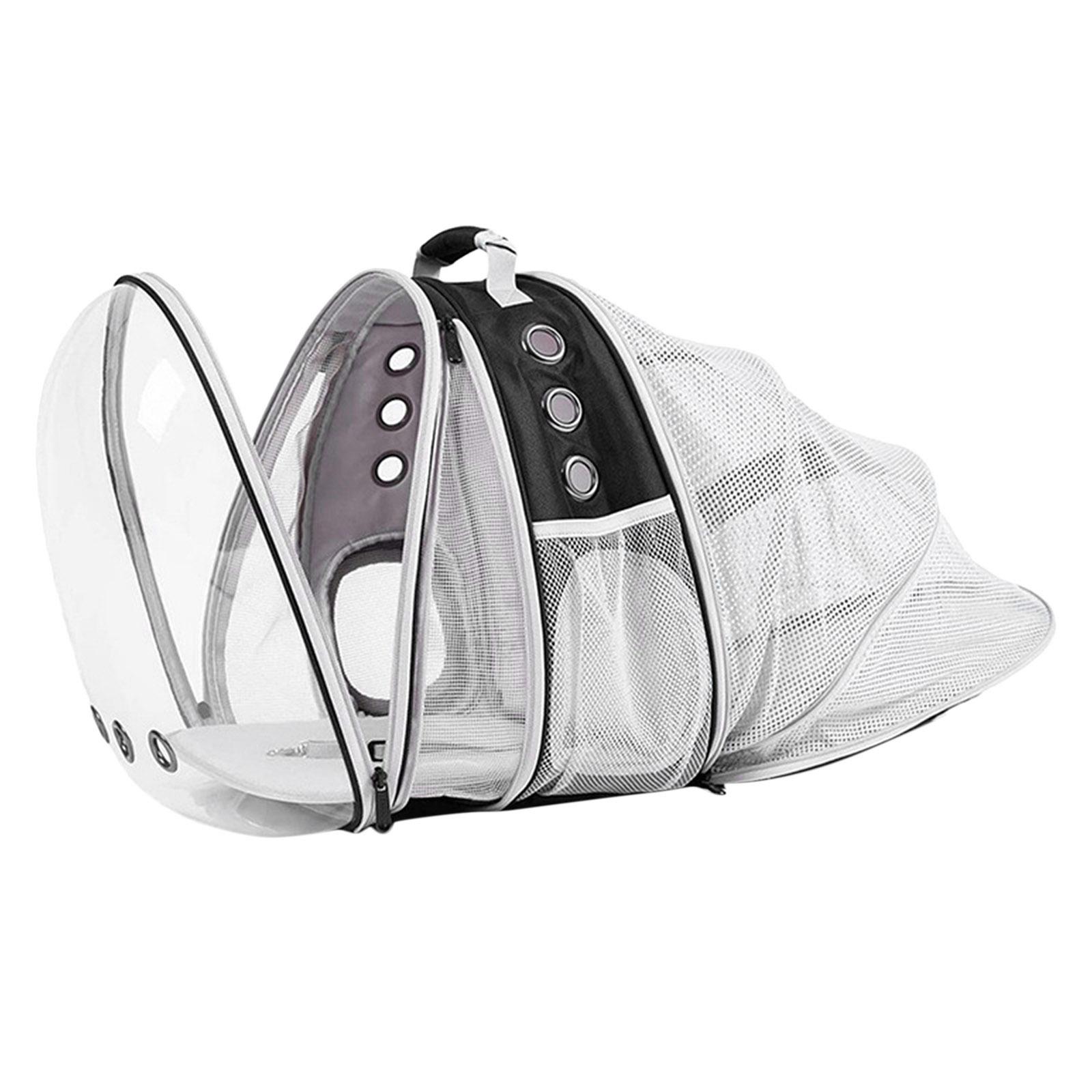 Expandable Cat Carrier Bubble Backpack Cat Pet Travel Bag