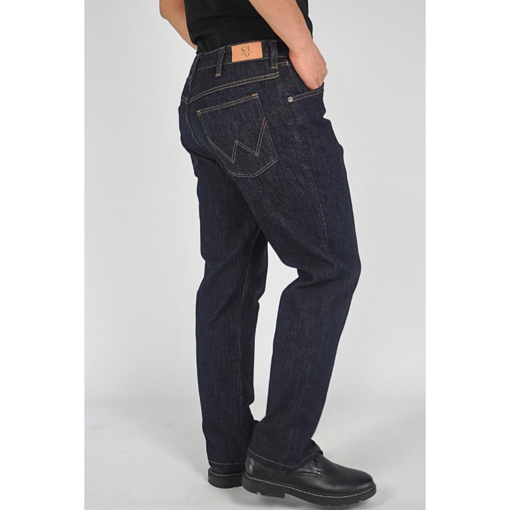 Quần Jean slim fit Q3 có thêu,quần bò nam ống đứng siêu đẹp,vải cotton cao cấp co dãn 4 chiều - Thương hiệu Samma Jeans