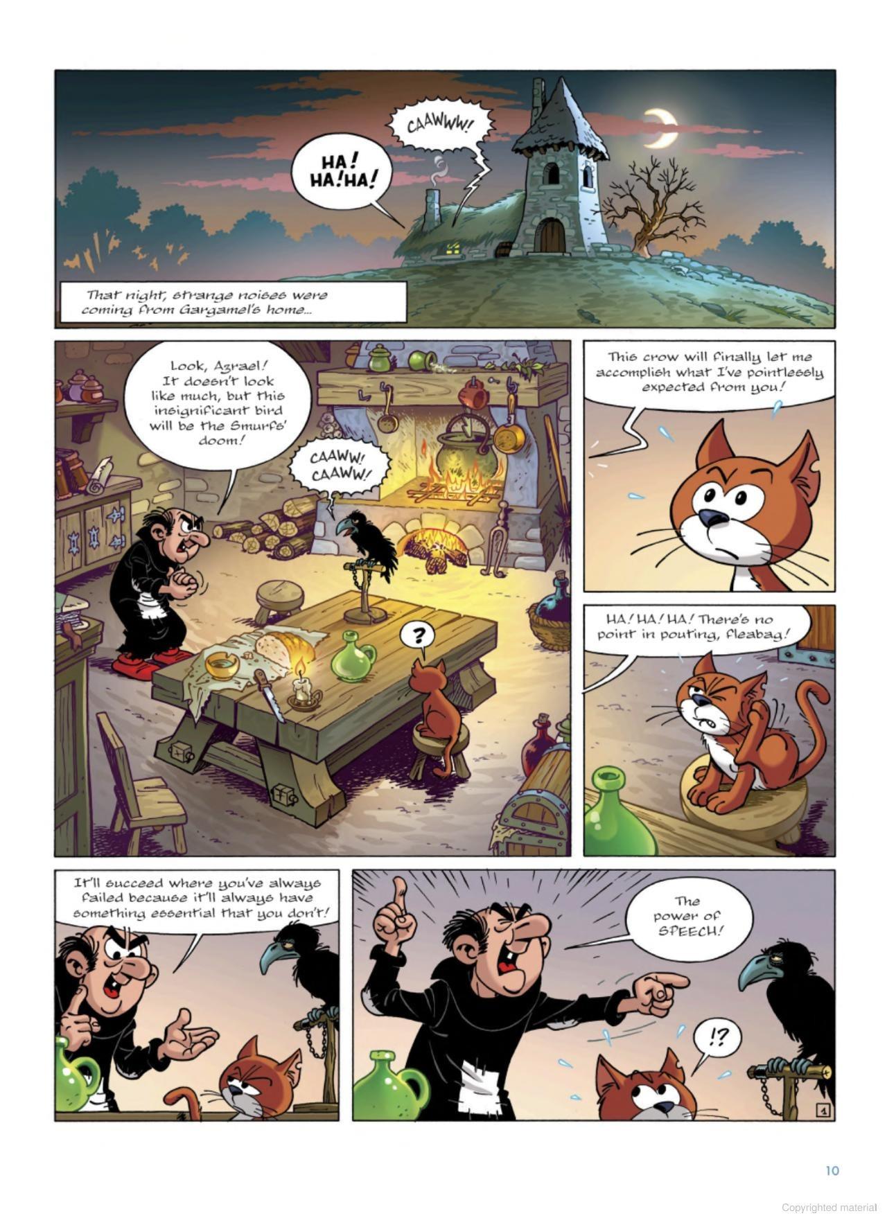 Sách ngoại văn: The Smurfs Village Vol. 3 - The Crow In Smurfy Grove