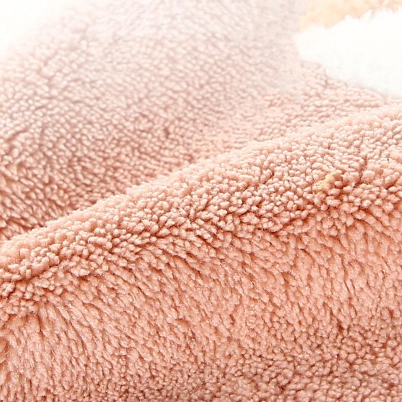 Khăn lau bếp đa năng siêu thấm hình thú cute có móc treo