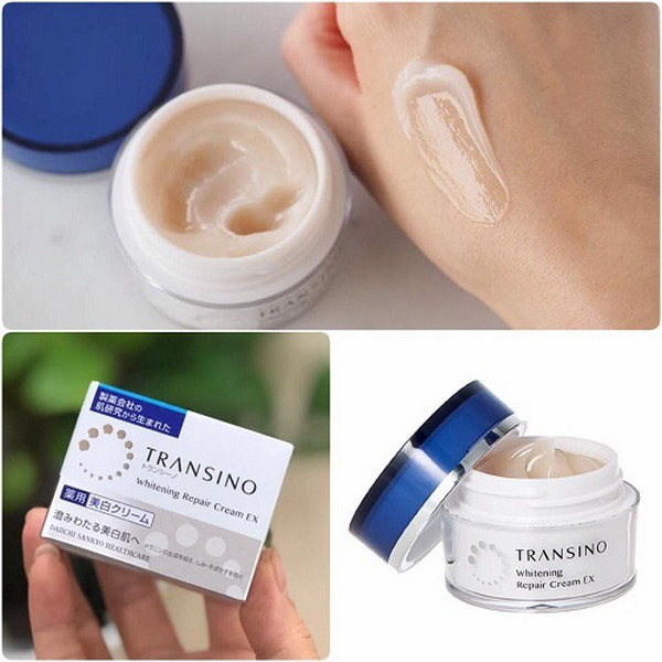 Kem đêm dưỡng trắng da trị nám Transino Whitening Repair Cream EX CHÍNH HÃNG