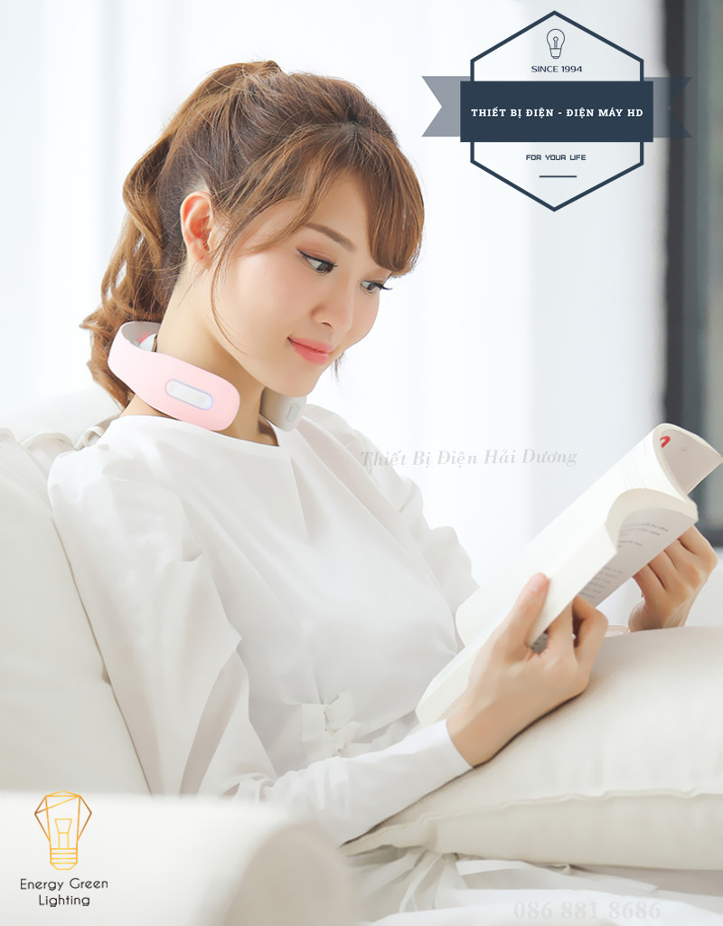Máy Mát Xa Cổ , Vai , Gáy MX-N301 Hình Chữ U - Giảm Cơn Đau Nhanh Chóng - Massager Món Quà Ý Nghĩa - Có Video