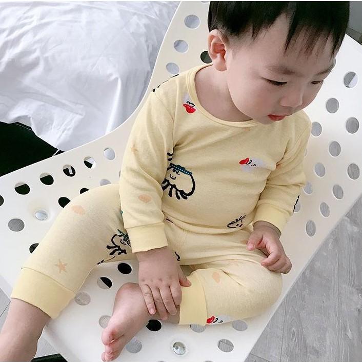 Bộ Dài Tay Thu Đông MinkyMom Hoạ Tiết Cho Bé Hàng Quảng Châu