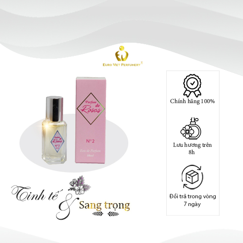 Nước hoa PERFUM DE ROSAS No.2 ( Chanel CoCo - Kiêu Sa)