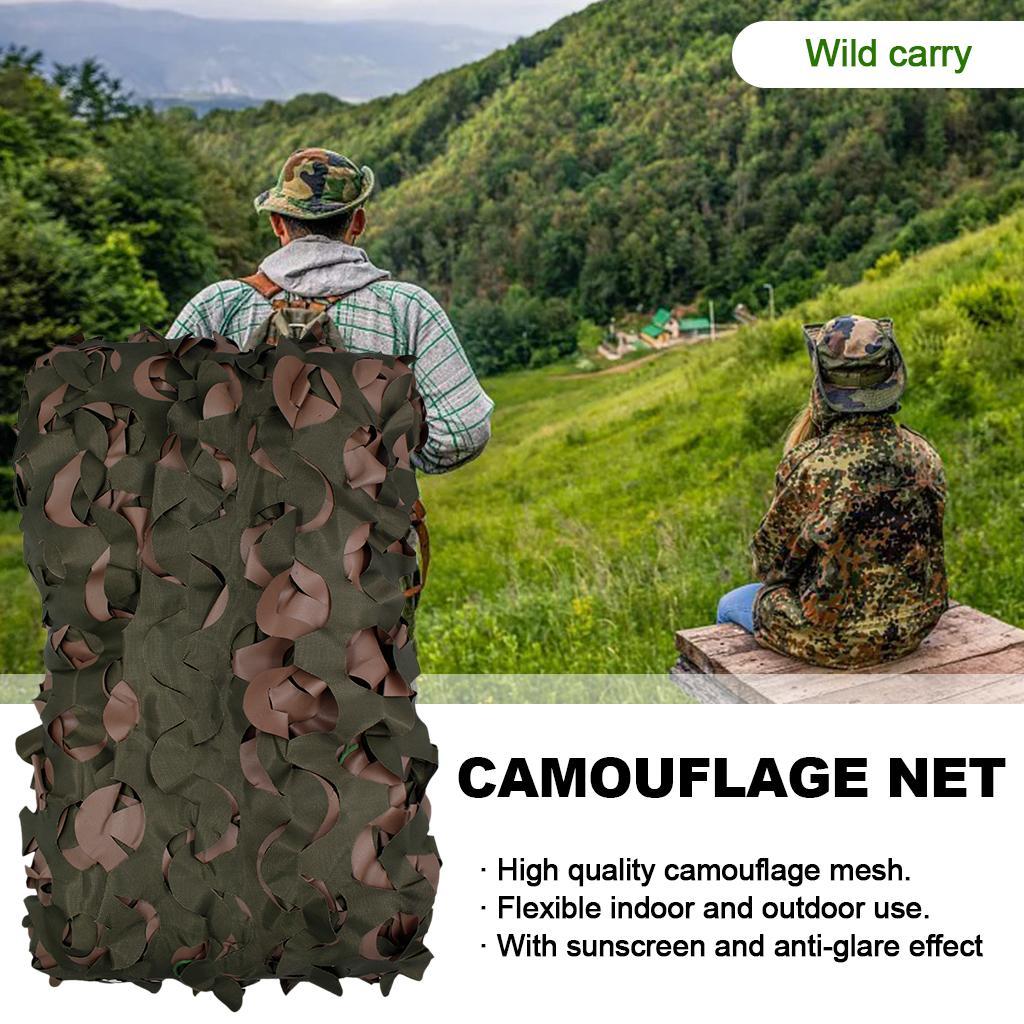 Camo Netting, Camouflage Net, Party Decorations, Blind Army Sunshade Mesh, Great for Hunting, Shooting, Camping, Car Cover and Outdoor