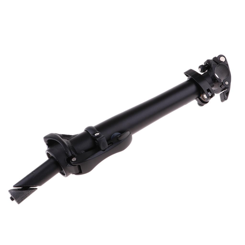 Folding Bike Handlebar Stem Bike Quill Stem Riser Black