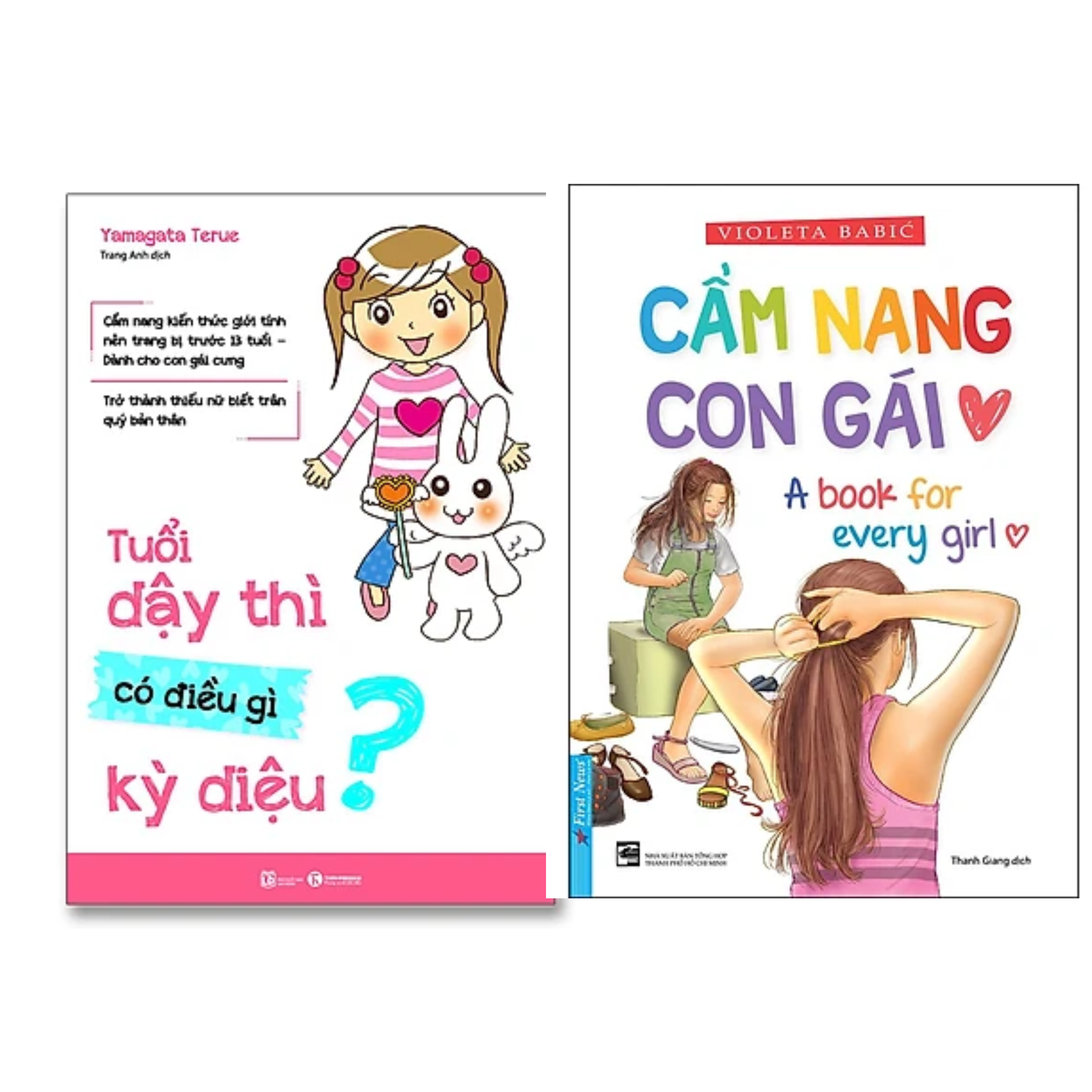 Combo 2Q Sách Tâm Lí / Kĩ Năng Dành Cho Lứa Tuổi Mới Lớn : Tuổi Dậy Thì Có Điều Gì Kì Diệu + Cẩm Nang Con Gái (Tái Bản)