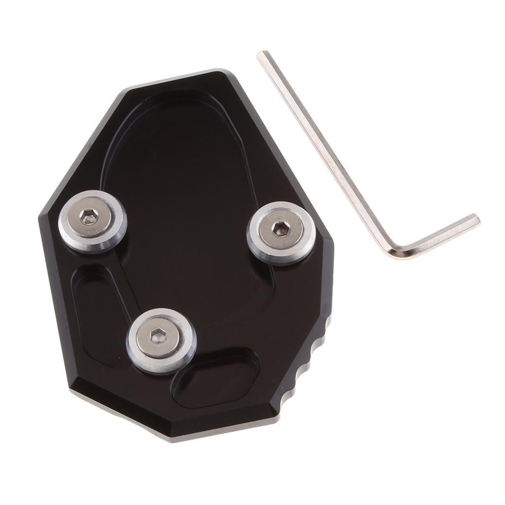 Motorcycle CNC Side Stand Kickstand Enlarge Plate Pad For Yamaha MT-07 FZ07 2013 2014 2015 2016