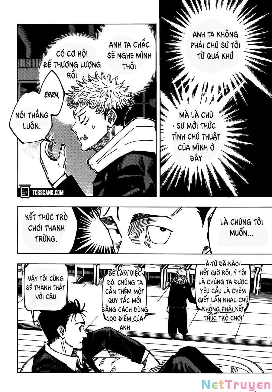 jujutsu kaisen - chú thuật hồi chiến chapter 163 15