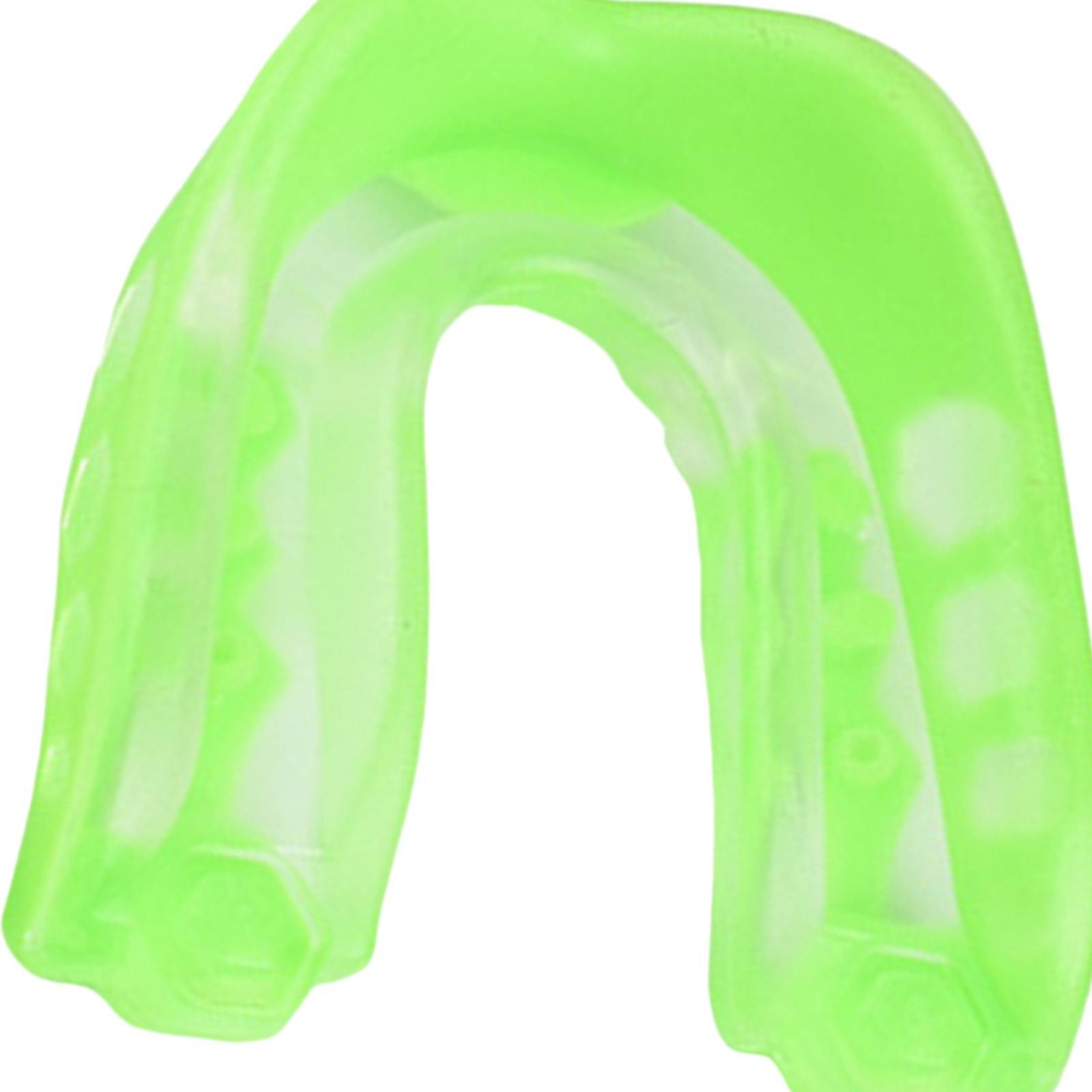 Mouth Guard Gum Basketball Boxing MMA for Adult Youth Green