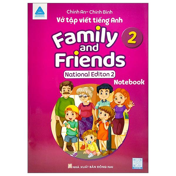 Vở Tập Viết Tiếng Anh – Family And Friends – National Edition 2 – Notebook