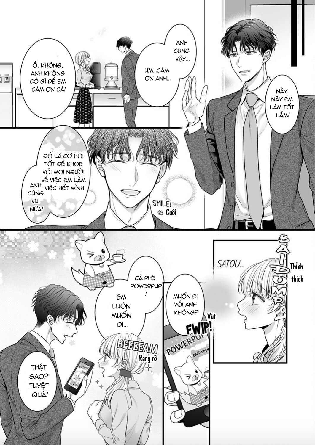 satou không chịu buông tay! chapter 3.2 11