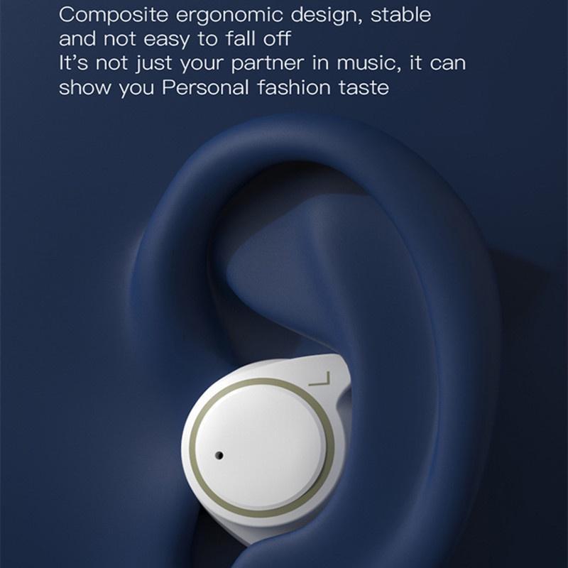 Tai nghe bluetooth không dây Tzuzl BT100 phong cách thể thao chống thấm nước có micro đa năng tiện lợi