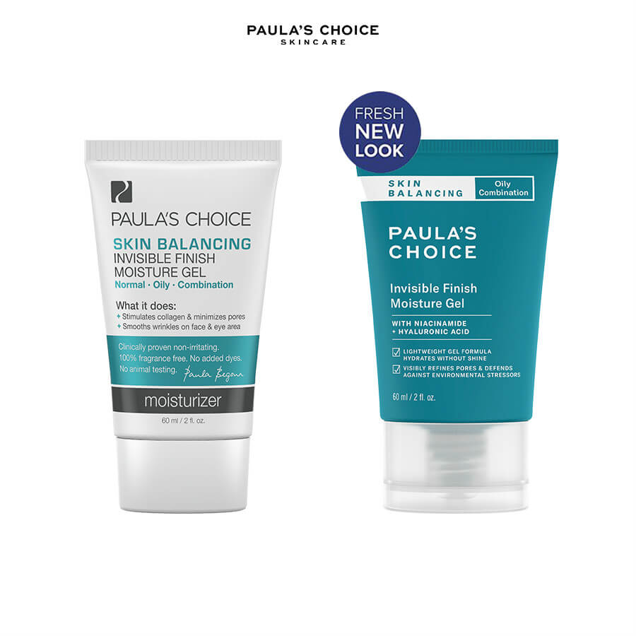 Gel dưỡng ẩm ban đêm cho da mềm mịn Paula’s Choice Skin Balancing Invisible Finish Moisture Gel 60ml
