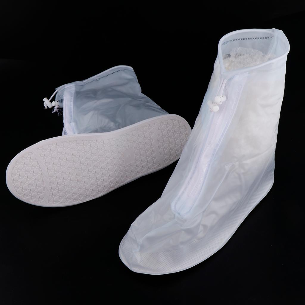 Waterproof Rain Boot Cover Unisex Reusable Rain Snow Galoshes S