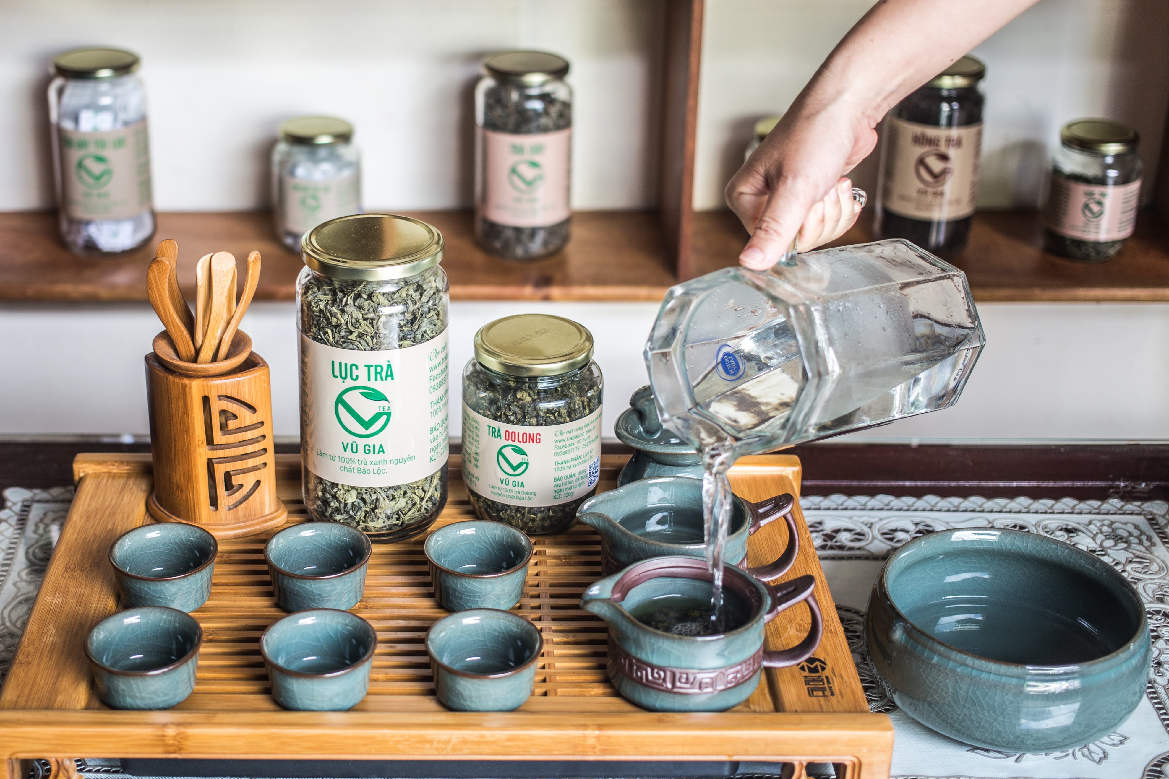 Trà Oolong Thượng Hạng Nguyên Chất Vũ Gia