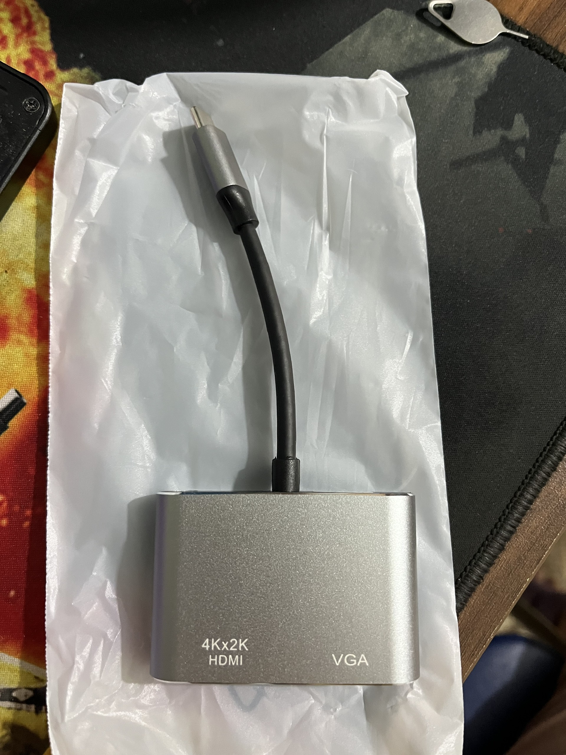 Cáp Chuyển Đổi USB Type-C Sang VGA HDMI 30843 (15cm)