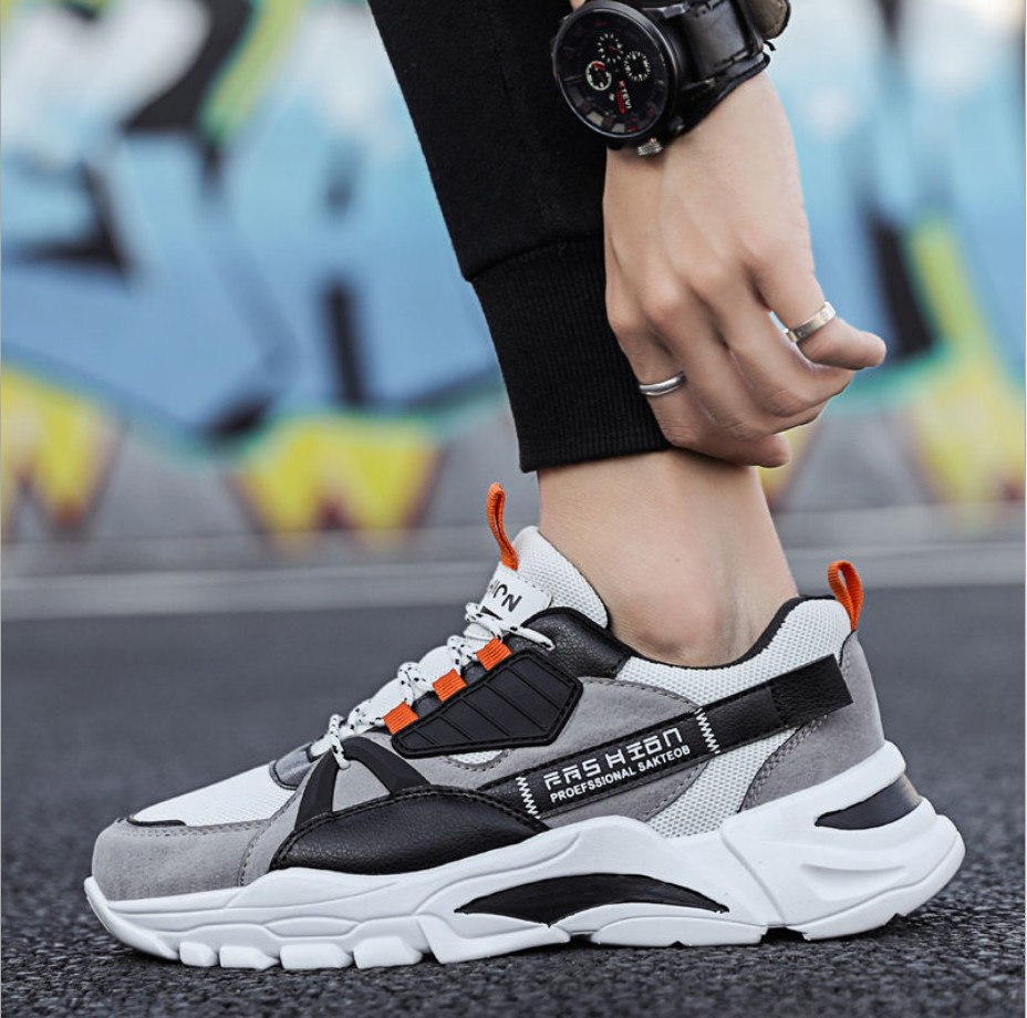 Giày Sneaker Thể Thao Nam Thời Trang Năng Động Mẫu Mới GN97