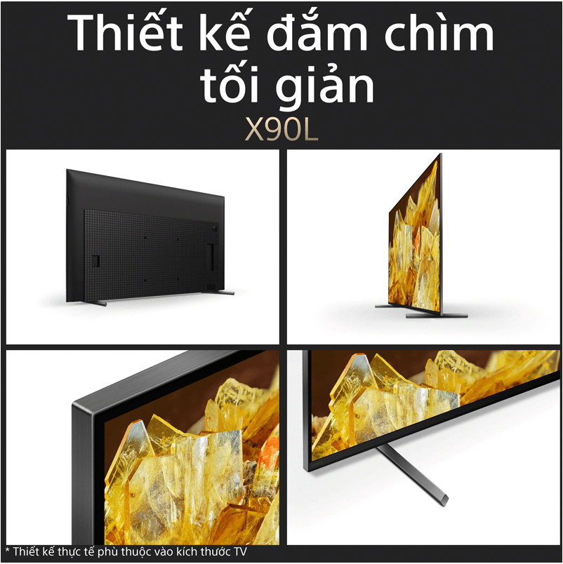 Google Tivi Sony 4K 55 inch XR-55X90L - hàng chính hãng - chỉ giao HCM