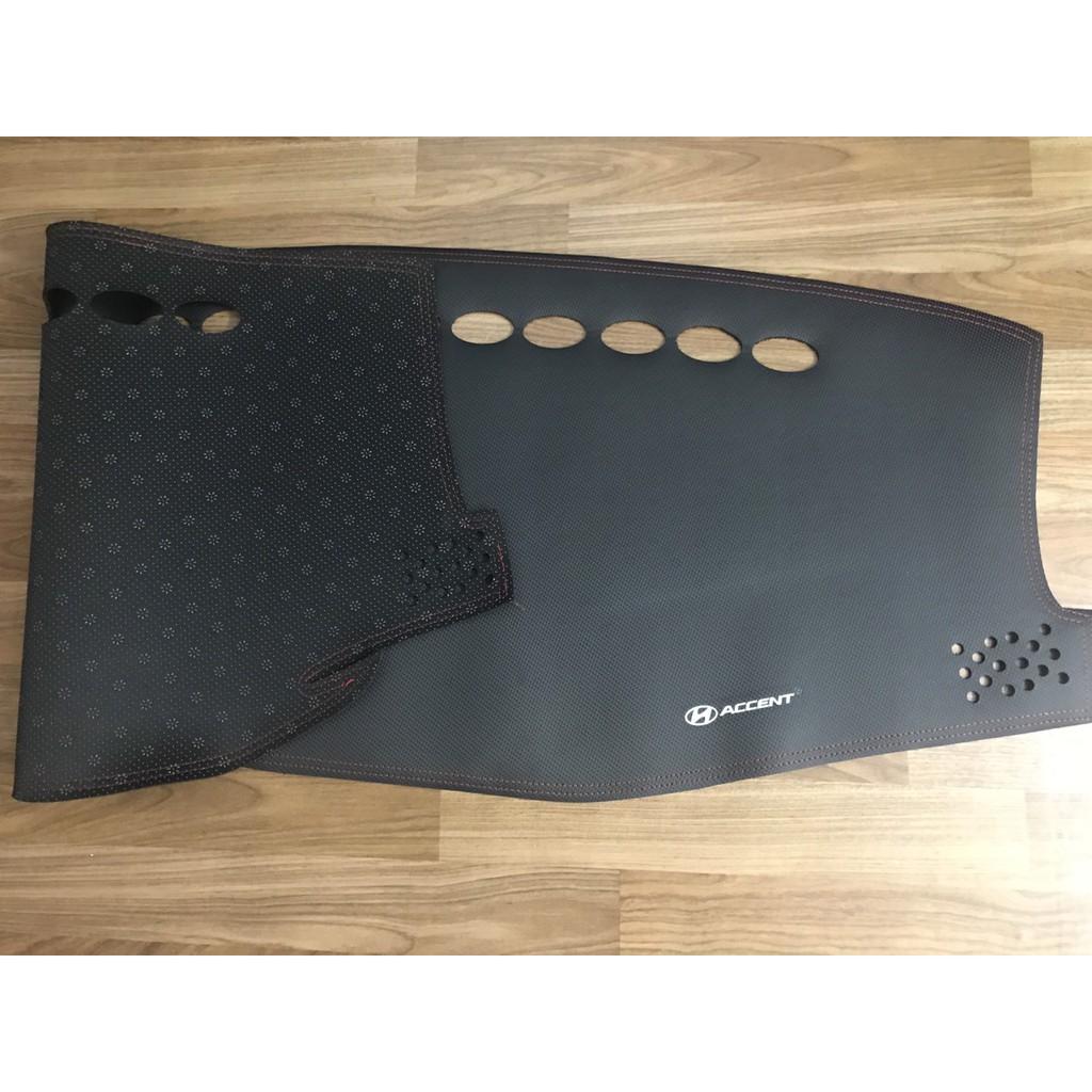 THẢM CHỐNG NẮNG TAPLO DA CARBON  CHO XE -HUYNDAI ACCENT 2018-2021 _kimanh2792