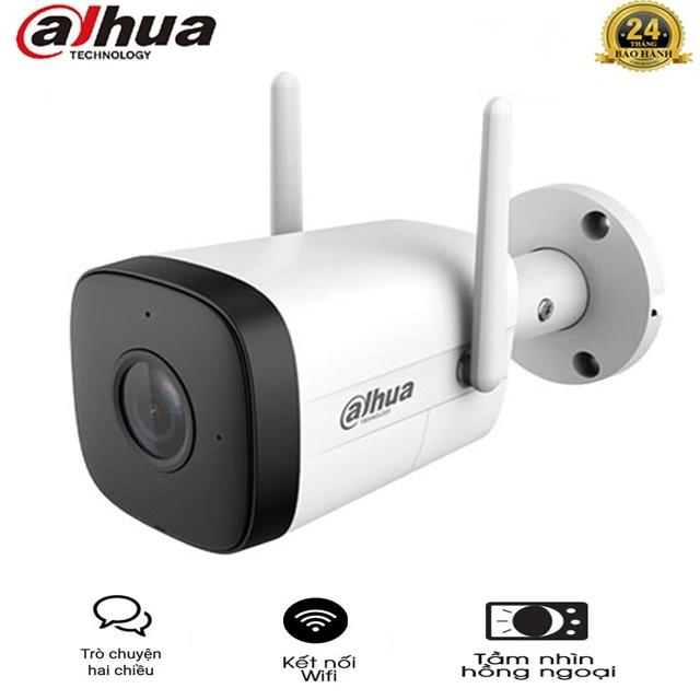 Camera Wifi Dahua HFW1230DT-STW đàm thoại 2 chiều, có mic-loa, hồng ngoại ban đêm 30m, độ nét full HD, lắp ở ngoài trời- Hàng Chính Hãng