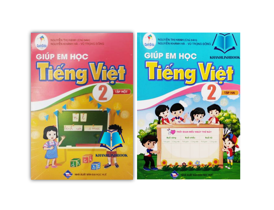Sách - Combo Giúp em học Tiếng Việt 2 tập 1 + 2