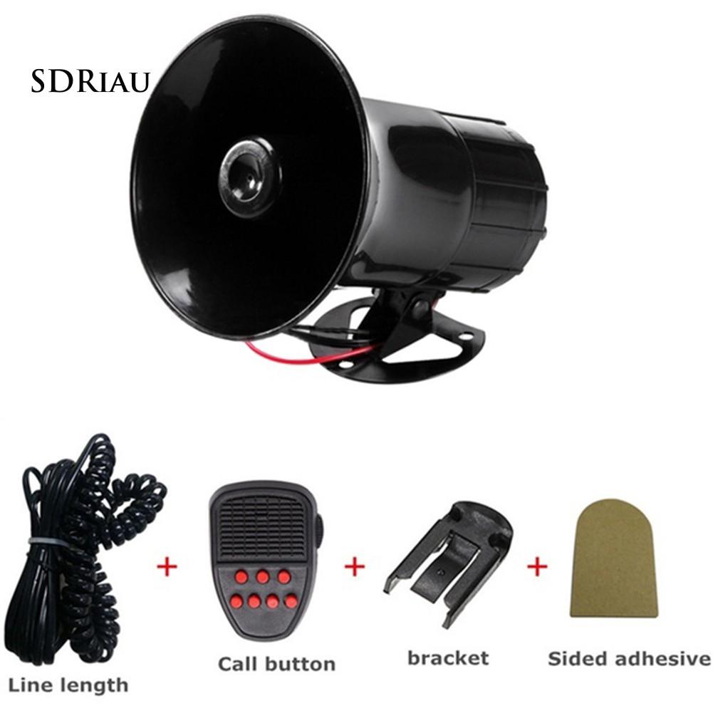 Còi Báo Động 12v 50w 7 Âm Thanh Cho Xe Hơi / Xe Tải