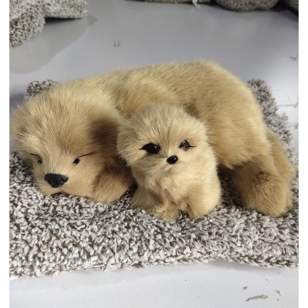 CHÓ BÔNG THAN HOẠT TÍNH TRANG TRÍ Ô TÔ