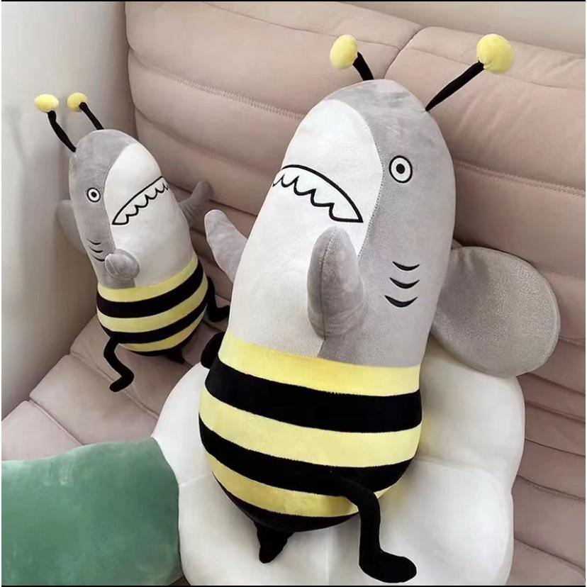 Gấu bông cá mập ong có cánh Shark and Bee kích thước 35/65cm NEOCI