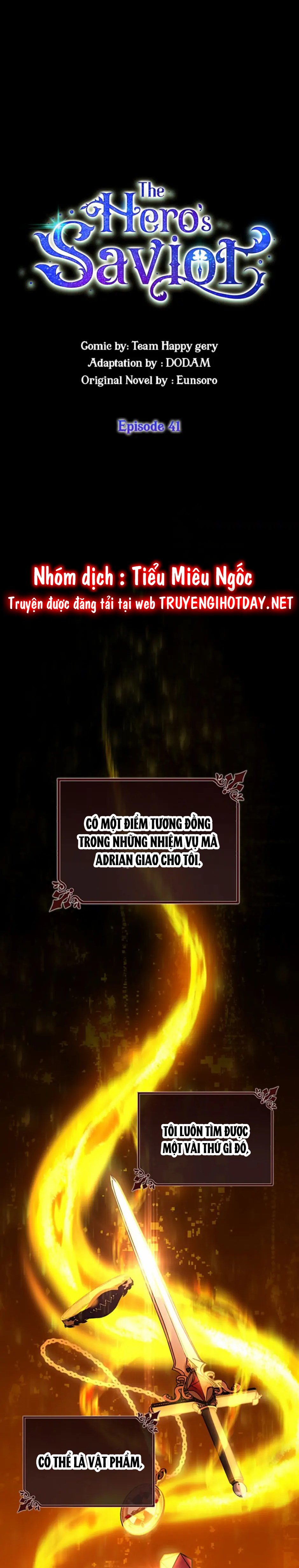 vị cứu tinh của nhân vật chính chapter 41 14