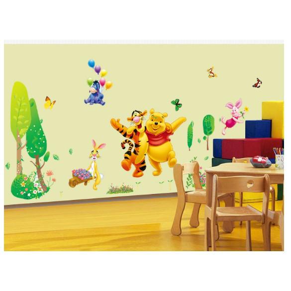 Decal trang trí tường hình gấu TEDDY