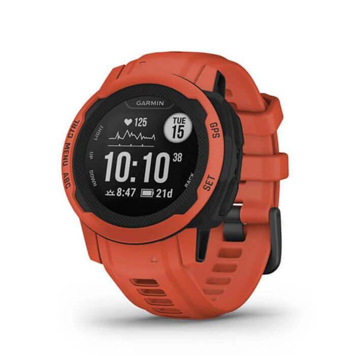 Đồng Hồ Thông Minh Garmin Instinct 2S - Poppy (Màu Cam) - Hàng Chính Hãng