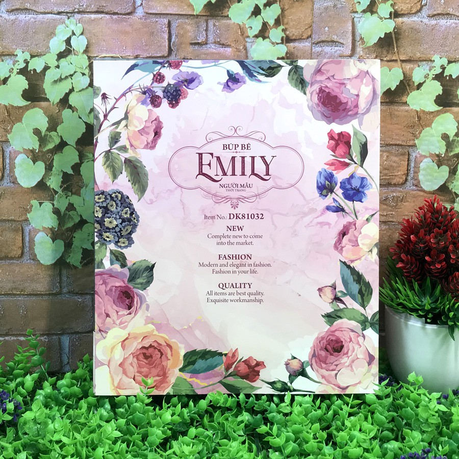 Đồ Chơi Búp Bê Cho Bé - Búp bê Emily - Người mẫu thời trang DK 81032
