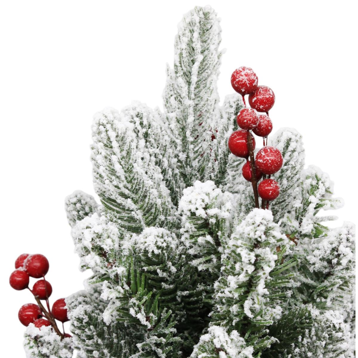 Cây Thông Mini Phủ Tuyết Trang Trí Noel 60 cm - Chaang Chiia LP-M5-HS-60CM