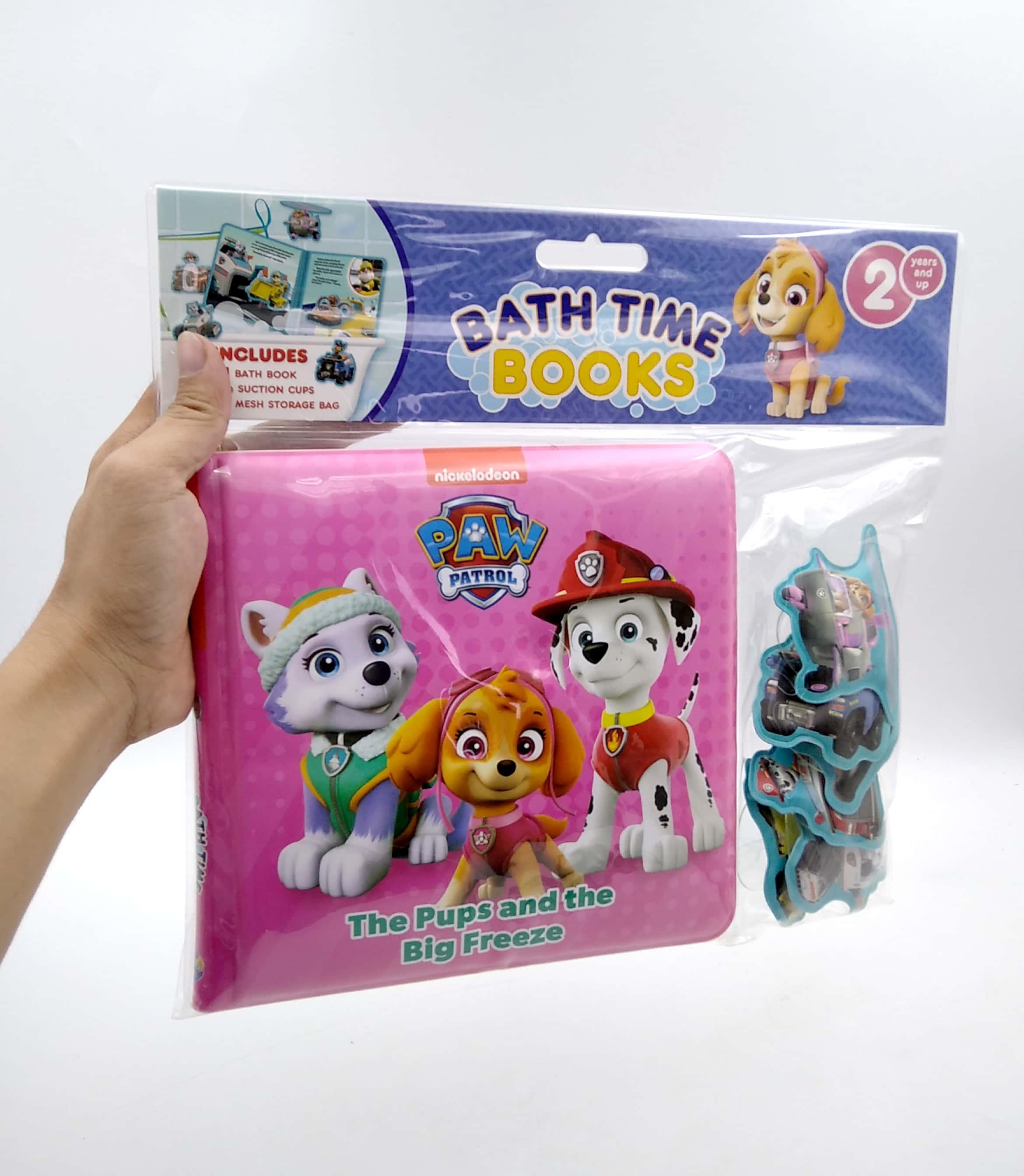 Paw Patrol Girls Bath Time Books (Eva Bag Edition)