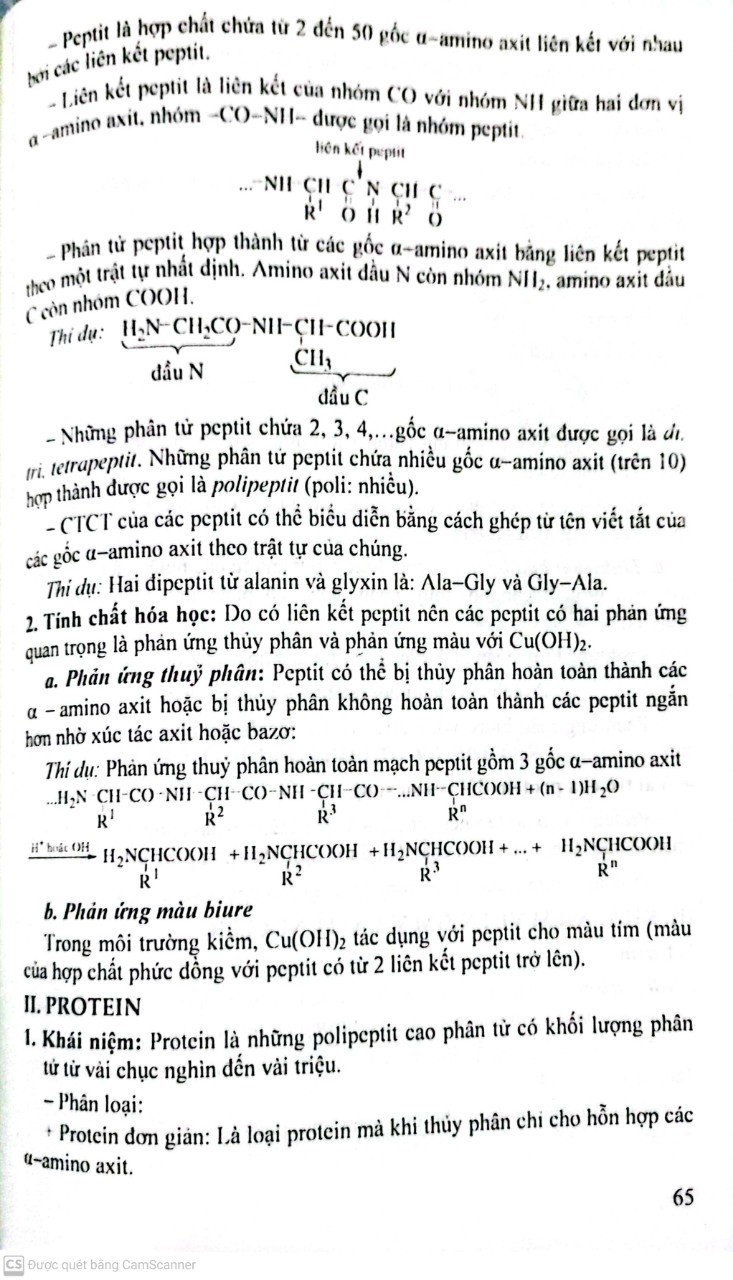 Bài giảng và lời giải chi tiết Hóa học 12