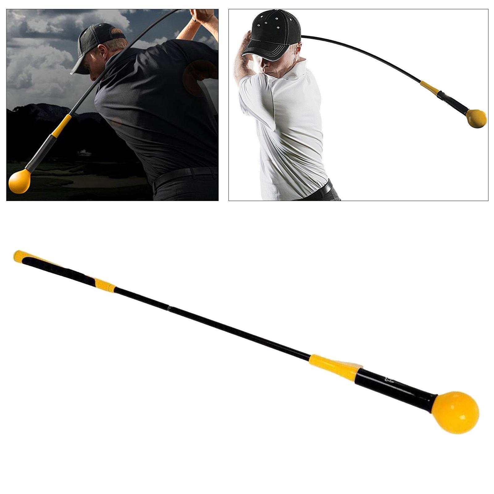 Golf Swing Trainer Stick Practice Power Strength Training Indoor