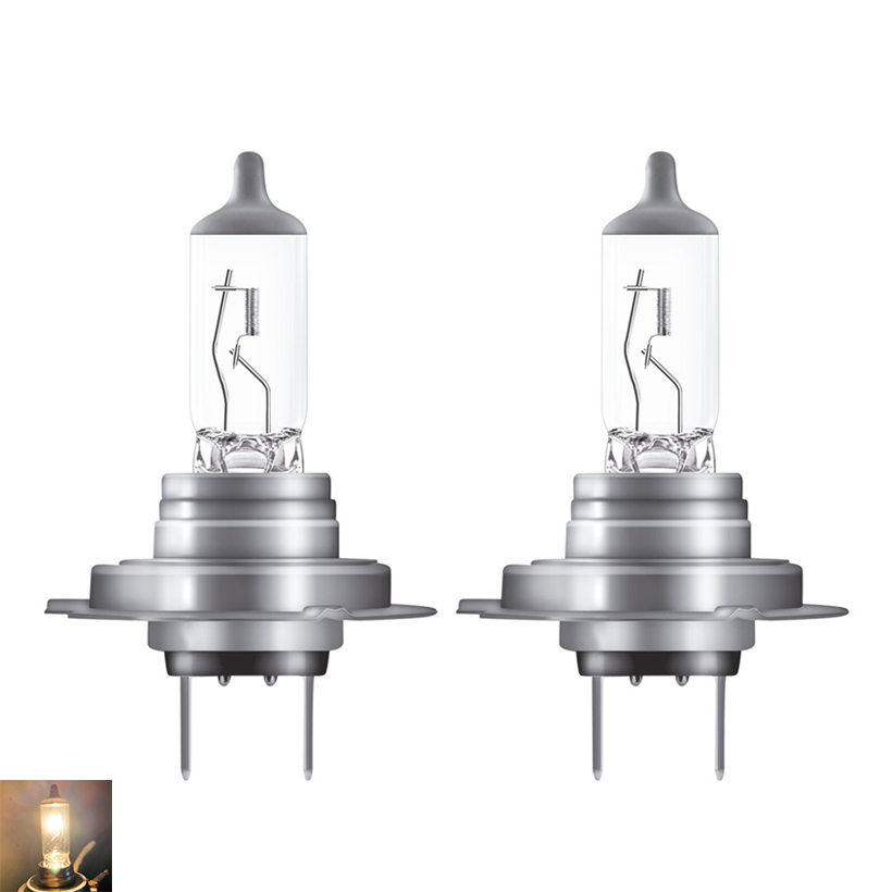 Combo 2 Bóng Đèn Halogen Tăng Sáng 100% OSRAM Truckstar Pro H7 24V 70W