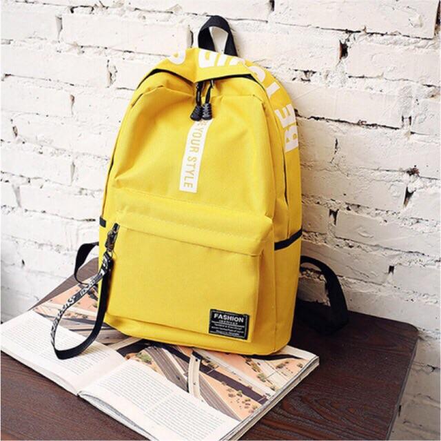 Balo Nam Nữ Học Sinh Hàn Quốc Balo thời trang, Balo vải bố ,Baloteen,Balo đẹp ,Balo đi học ,Balo Nam Be your style- vừaA4