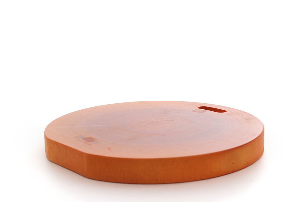 Thớt gỗ vát tròn Ichigo IG-7110 (26 x 2,8 cm)