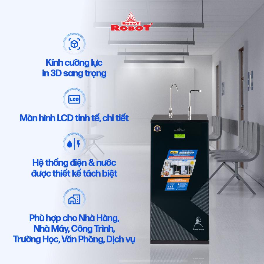 Máy Lọc Nước ROBOT SPRING Pro 939GHQ-UR Bán Công Nghiệp Chế Độ Nóng Thông Minh Hệ Thống 9 Cấp Lọc - Hàng Chính Hãng