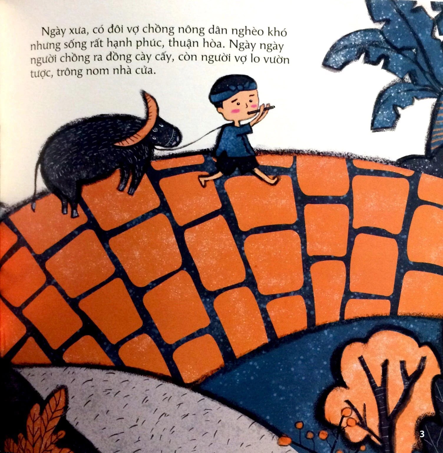Cổ tích Việt Nam cho bé: Ai mua hành tôi - Kim Đồng - Bản màu