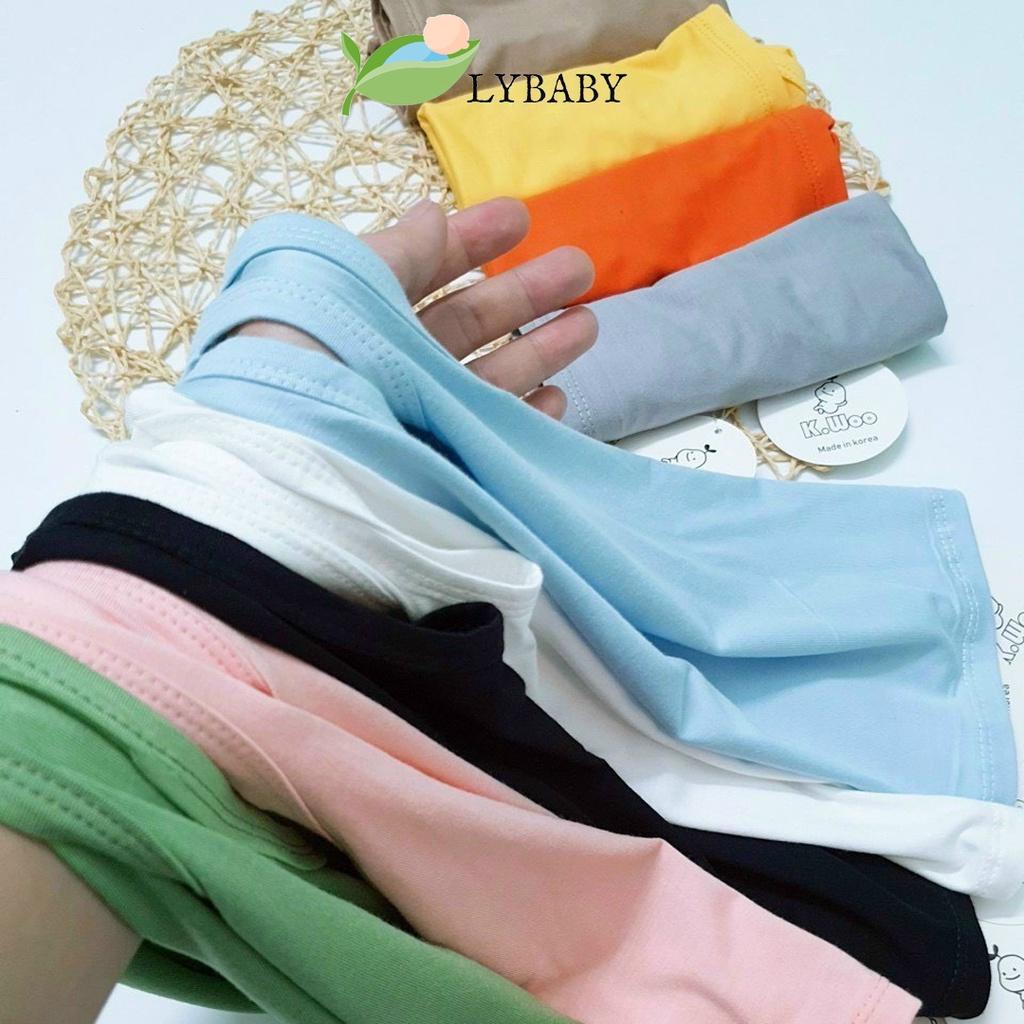 Áo ba lỗ cho bé trai bé gái chất thun lạnh thoáng mát LYBABY ABL02