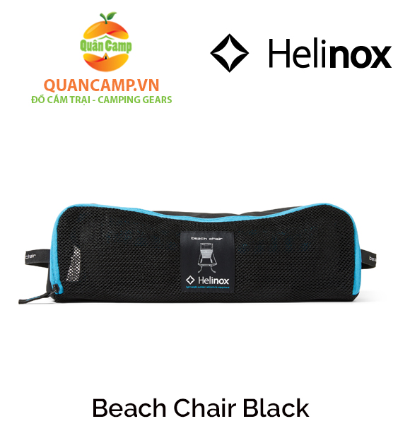 Ghế dã ngoại xếp gọn Helinox Beach Chair Black