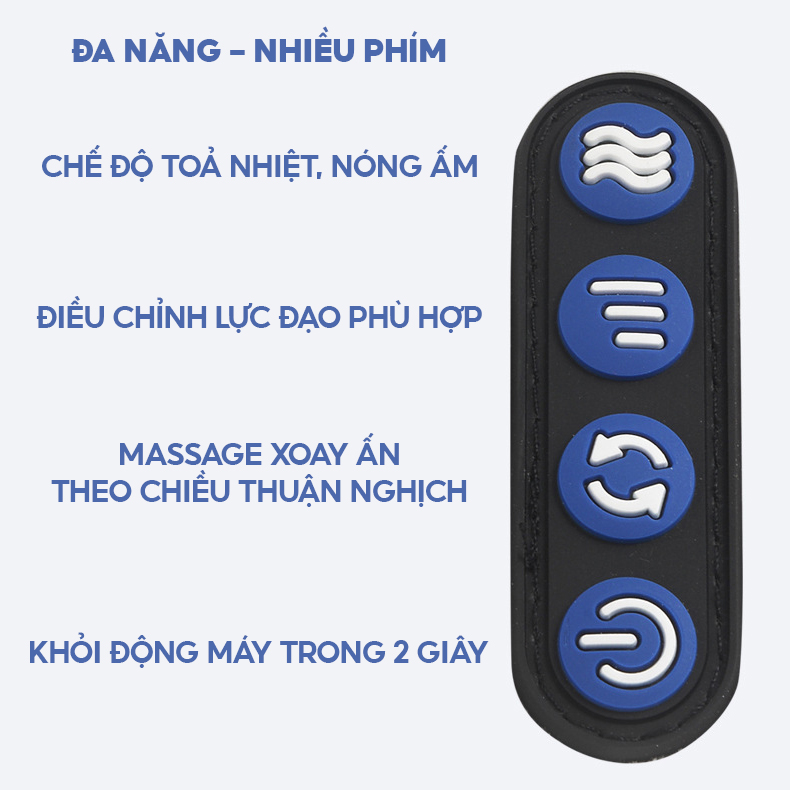 Gối Massage Chữ U Bo Quanh Cổ Có Nhiều Chế Độ Mát Xa Có Thể Toả Nhiệt Xoa Dịu Cơn Mỏi Gáy